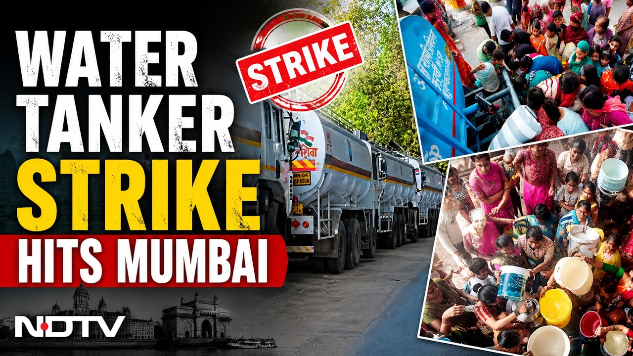 Mumbai Water Crisis Deepens: Tanker Strike Halts 550 Million Litres Daily Supply
