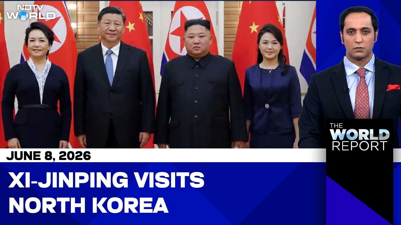 Chinese President XI-Jinping On 2-Day Visit To North Korea | First Visit Since 2019