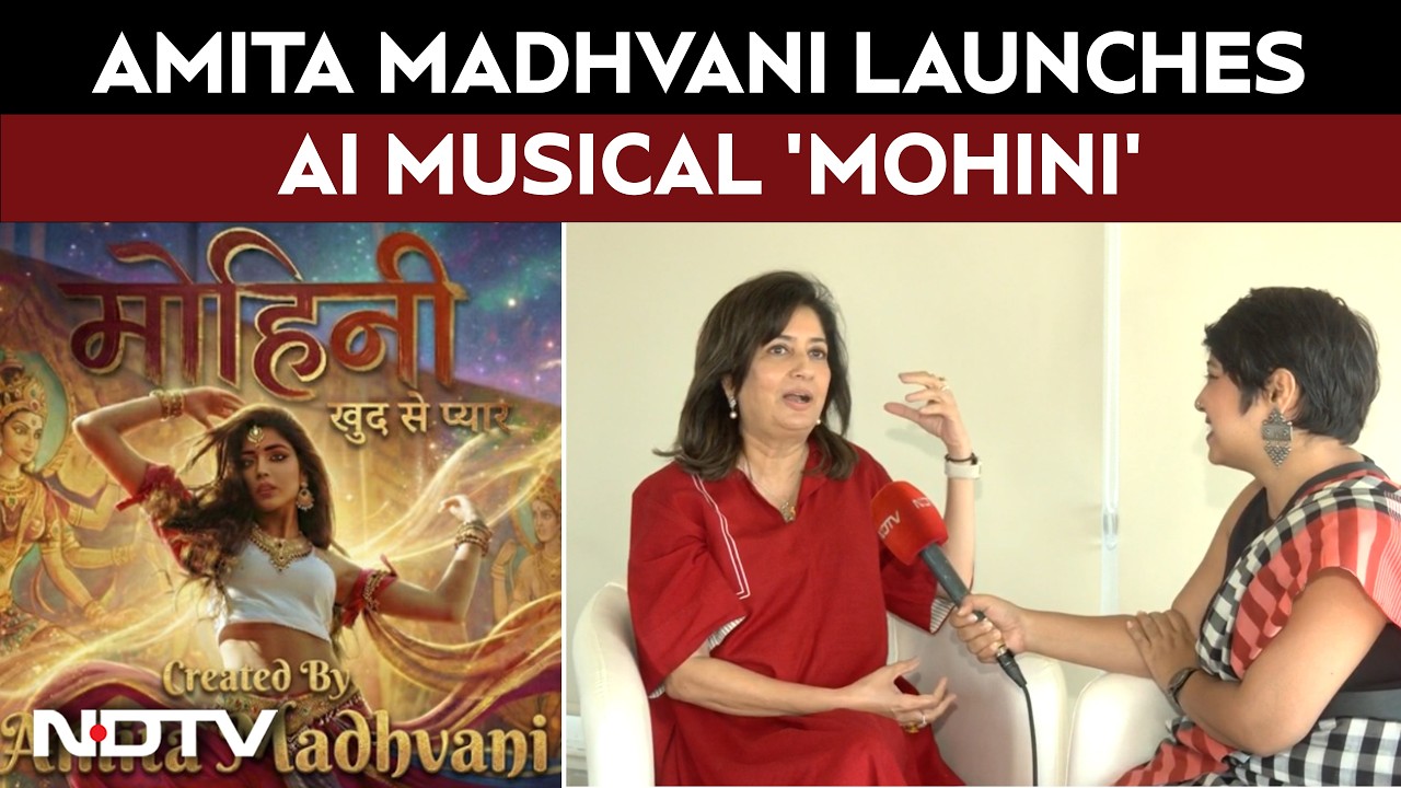 Amita Madhvani Launches AI Musical 'MOHINI': "We're Creating Jobs, Not Taking Them Away"