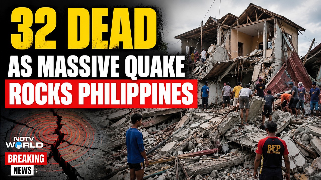 Earthquake Philippines | At Least 32 Dead, 200 Injured In 7.8 Magnitude Earthquake In Philippines