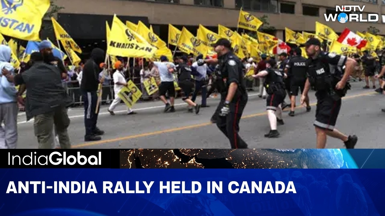 Fresh Row Erupts In Canada: Khalistani Flags Dominate Rally