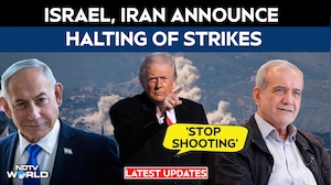 US Iran War Live: Israel & Iran HaltStrikes After Trump Ceasefire Demand | Latest Updates