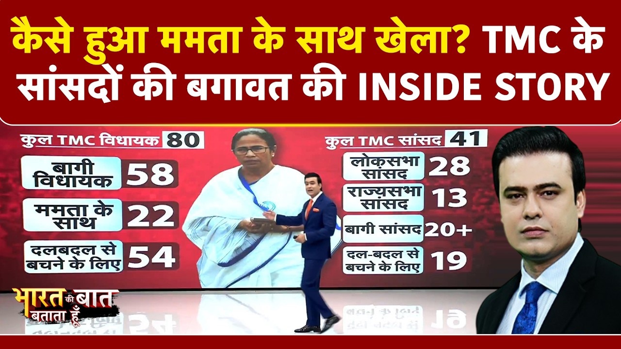 TMC में महाबगावत! 20 से ज्यादा सांसदों ने छोड़ा ममता का साथ