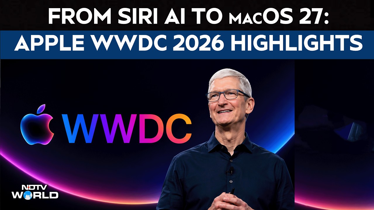 Apple WWDC 2026 | Apple Reveals Siri AI, Announces Parental Controls & macOS 27 Golden Gate