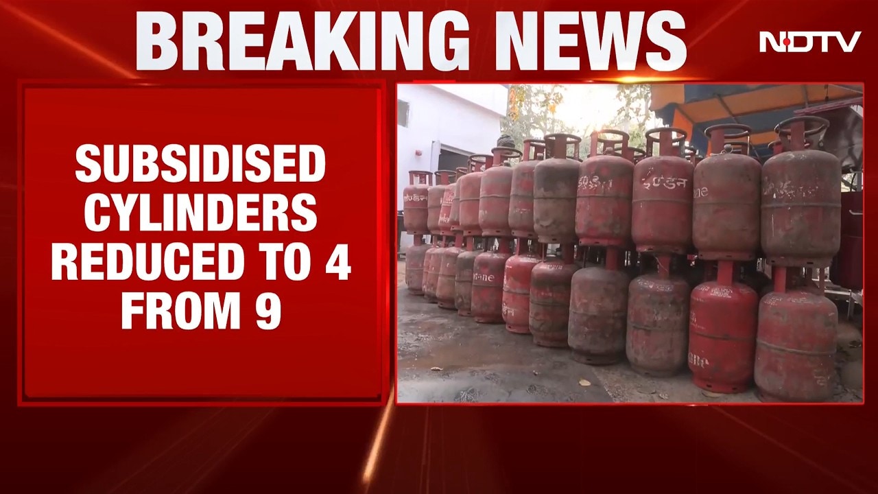 Centre Cuts Subsidised Ujjwala Cylinders To 4 From 9 Annually Amid LPG Price Hike