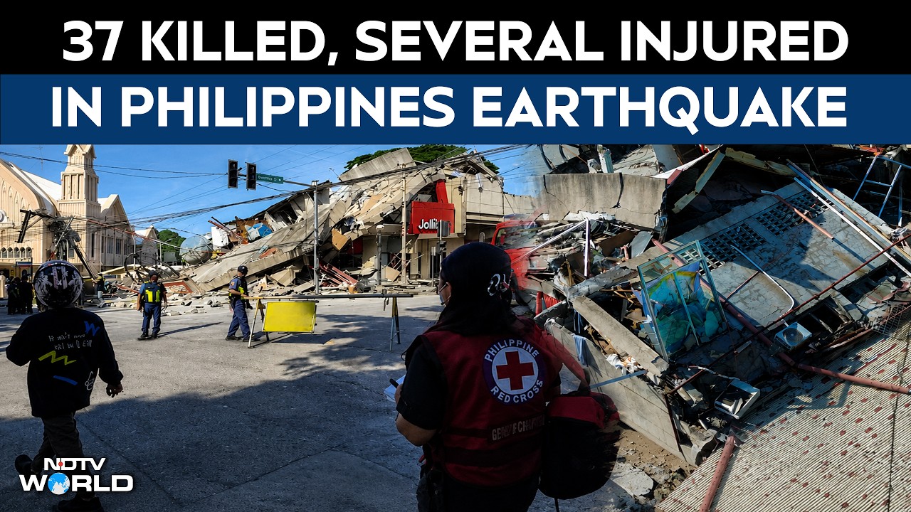Philippines Earthquake: 37 Dead, Many Injured In 7.8 Magnitude Earthquake, Tsunami Warning Issued