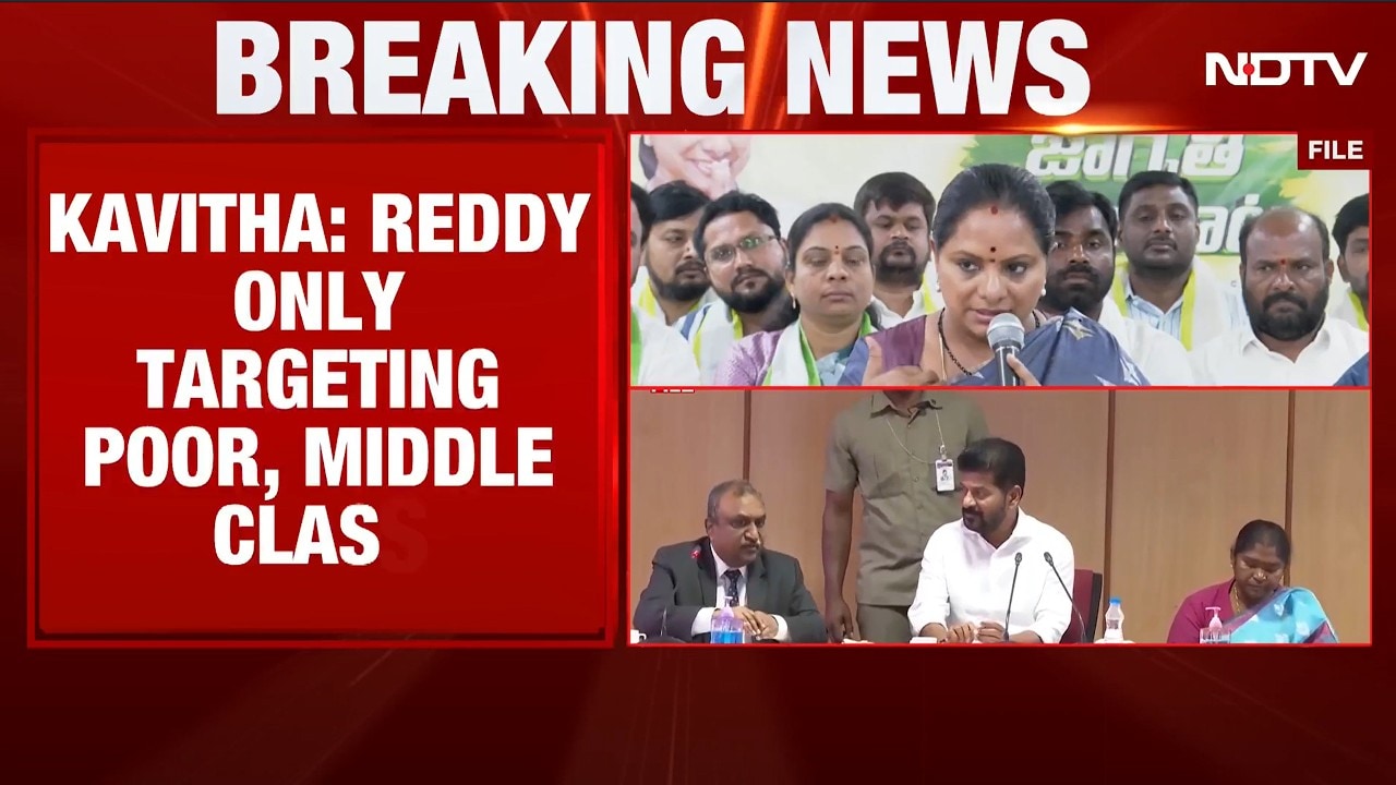 K Kavitha Targets Revanth Reddy Government Over 'Selective' Anti-Encroachment Drive