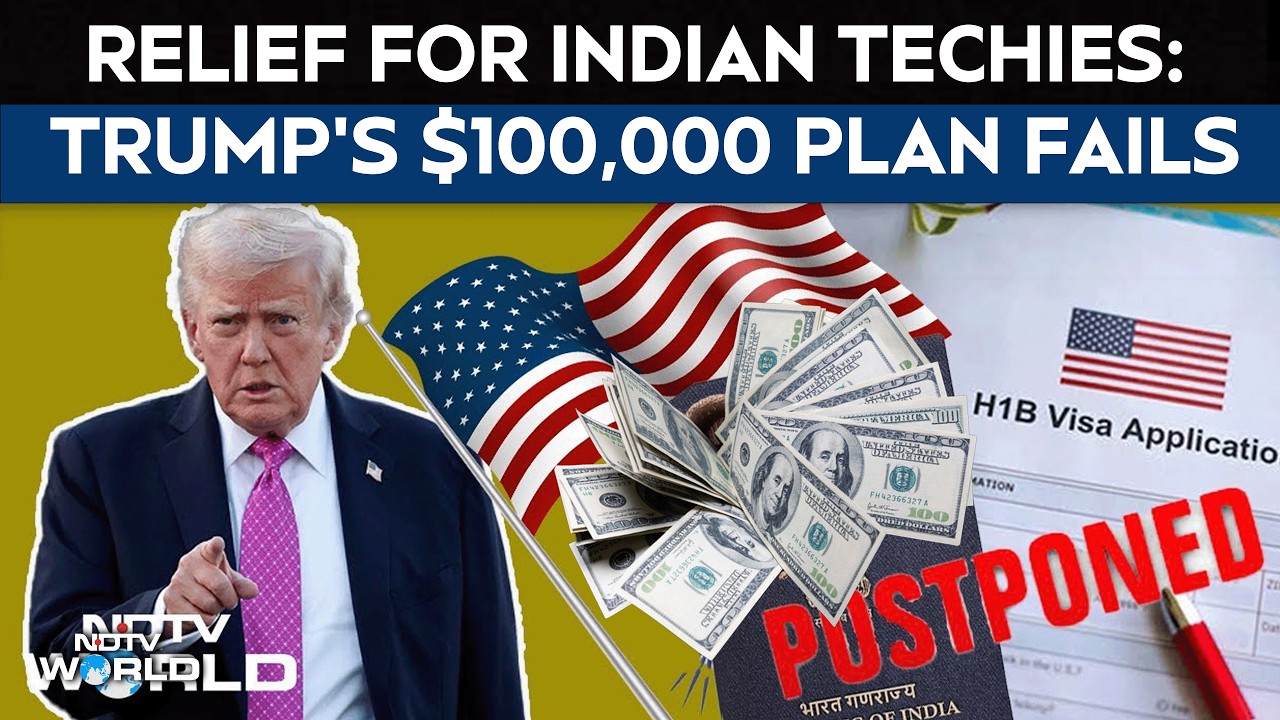 US H1B Visa | In A Relief For Indians, US Judge Strikes Down Trump's $100,000 H-1B Fee
