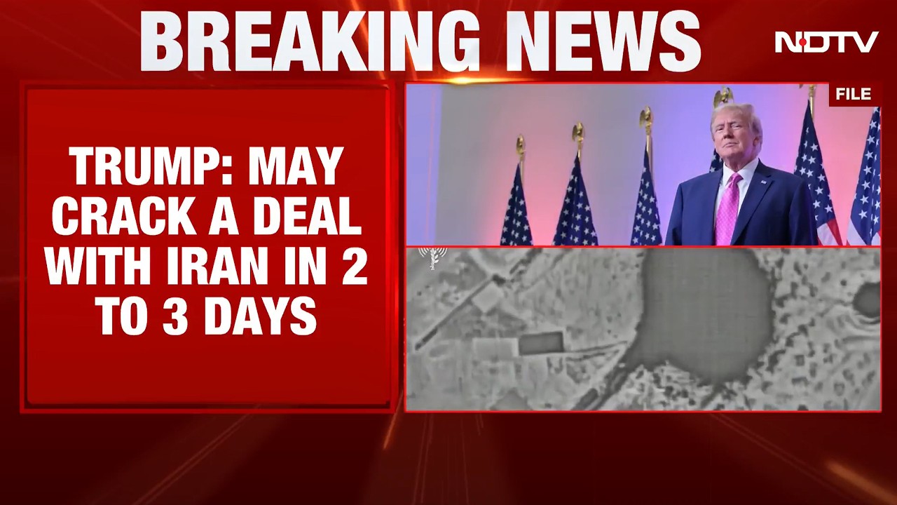 US Iran War Latest News | 'Good Chance Of A Deal': Trump Signals Iran Breakthrough Within 72 Hours