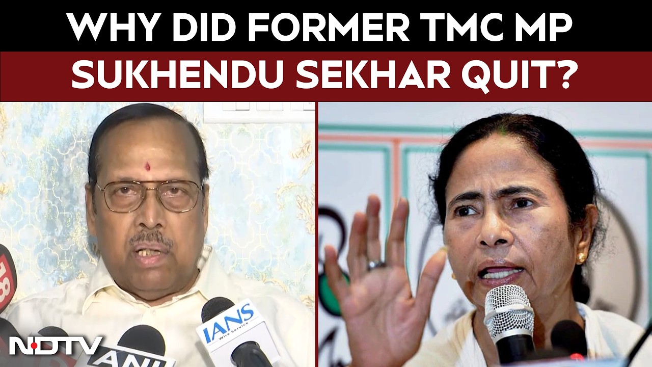 Bengal News | Ex-TMC MP Sukhendu Sekhar Breaks Silence On Leaving TMC