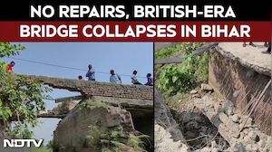 Bihar News | British-Era Bridge Collapses In Bihar's Bettiah; Locals Allege Years Of Neglect