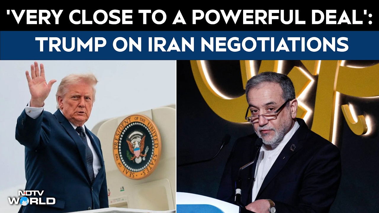 US-Iran Talks | 'Very Close To a Powerful Deal': Trump on Iran Negotiations