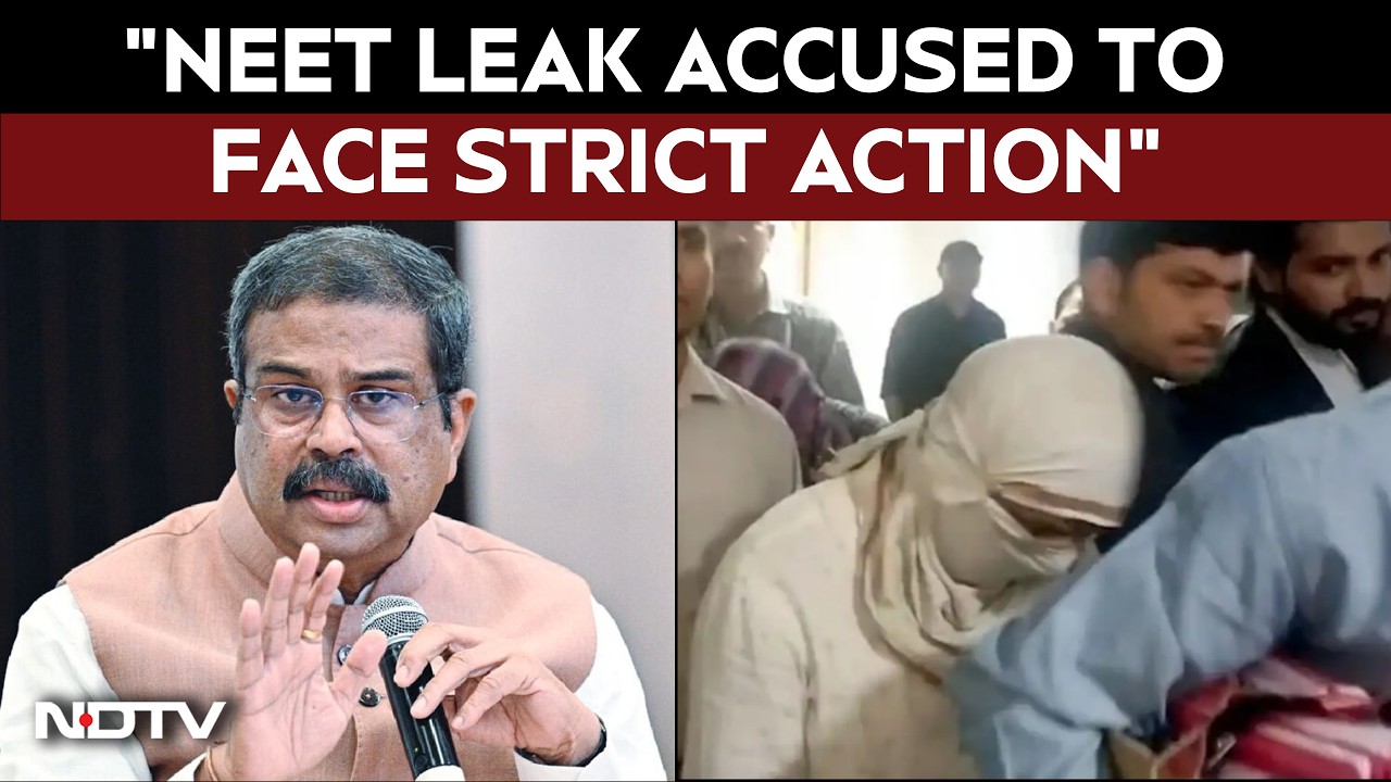 NEET UG Paper Leak: Dharmendra Pradhan Warns of Strict Action Against Accused