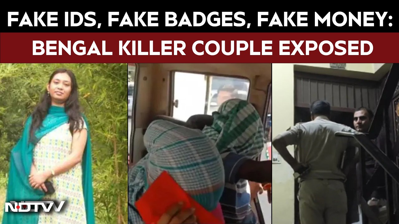 Delhi Professor Murder: Fake IDs, Fake Cop Badges, Fake Money Found At Bengal Killer Couple's Home