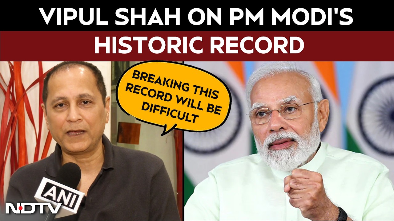PM Modi 12 Years | Filmmaker Vipul Shah Praises PM Narendra Modi After Historic 4,399 Days in Office