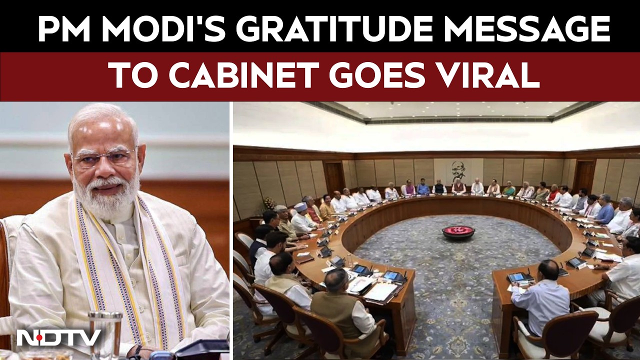 PM Modi Thanks Cabinet, Vows Greater Vigour For Viksit Bharat