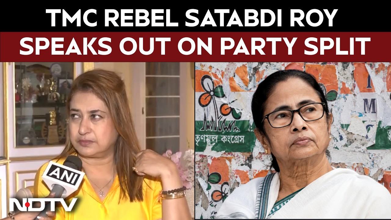 Mamata Banerjee News | TMC Rebel Satabdi Roy Speaks Out On Party Split, Political Crisis Deepens