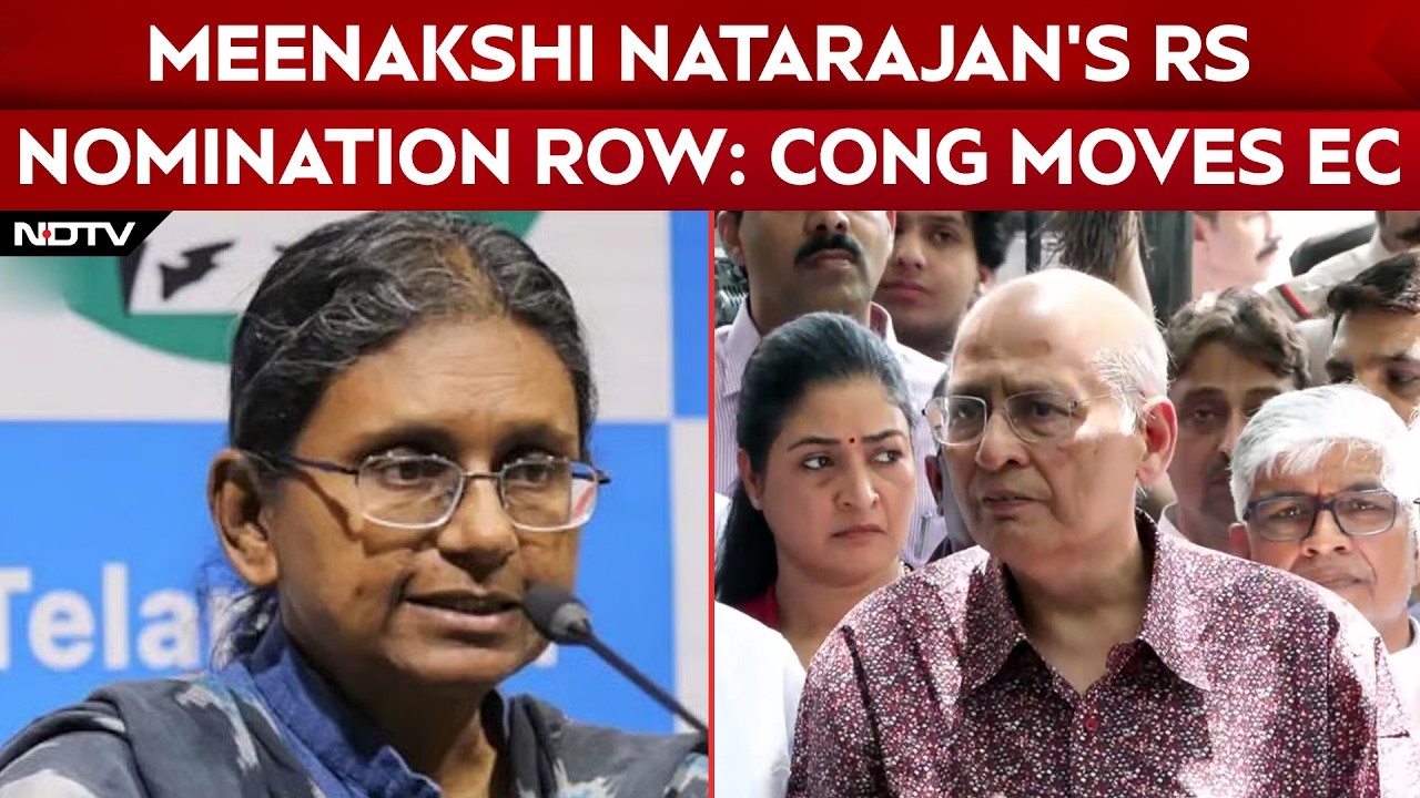 Congress Moves EC Over Meenakshi Natarajan's Rajya Sabha Nomination Rejection