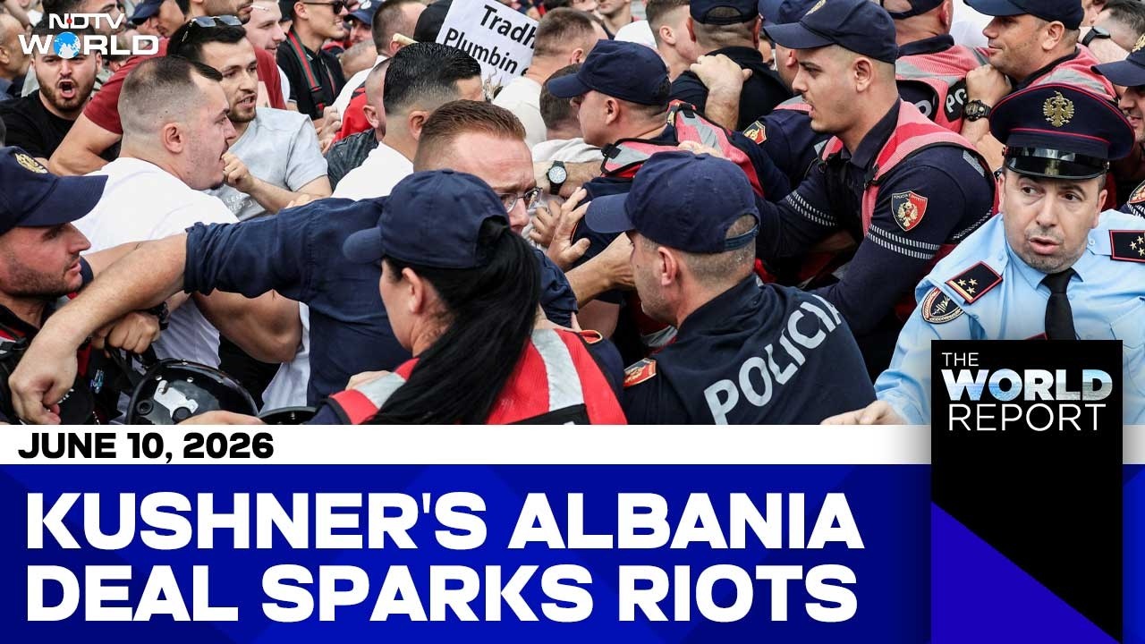 Albania Protest News | Albania On Fire: Riots Explode Over Trump Family Deal