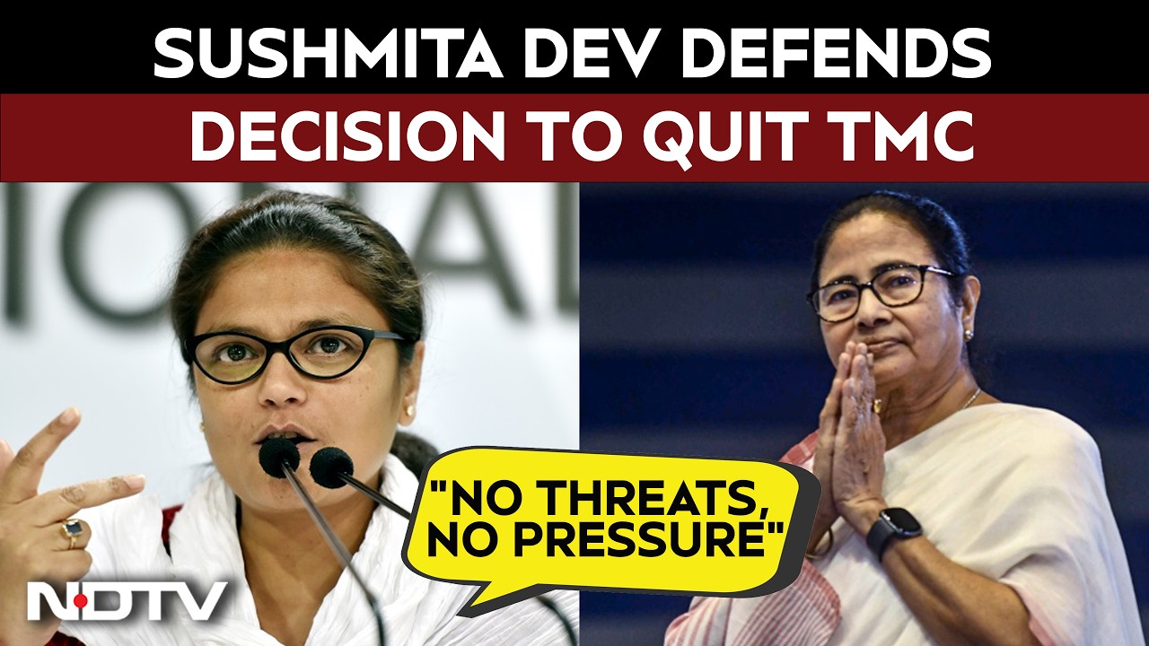 TMC News Today | "No Threats, No Pressure": Sushmita Dev Defends Decision To Quit TMC