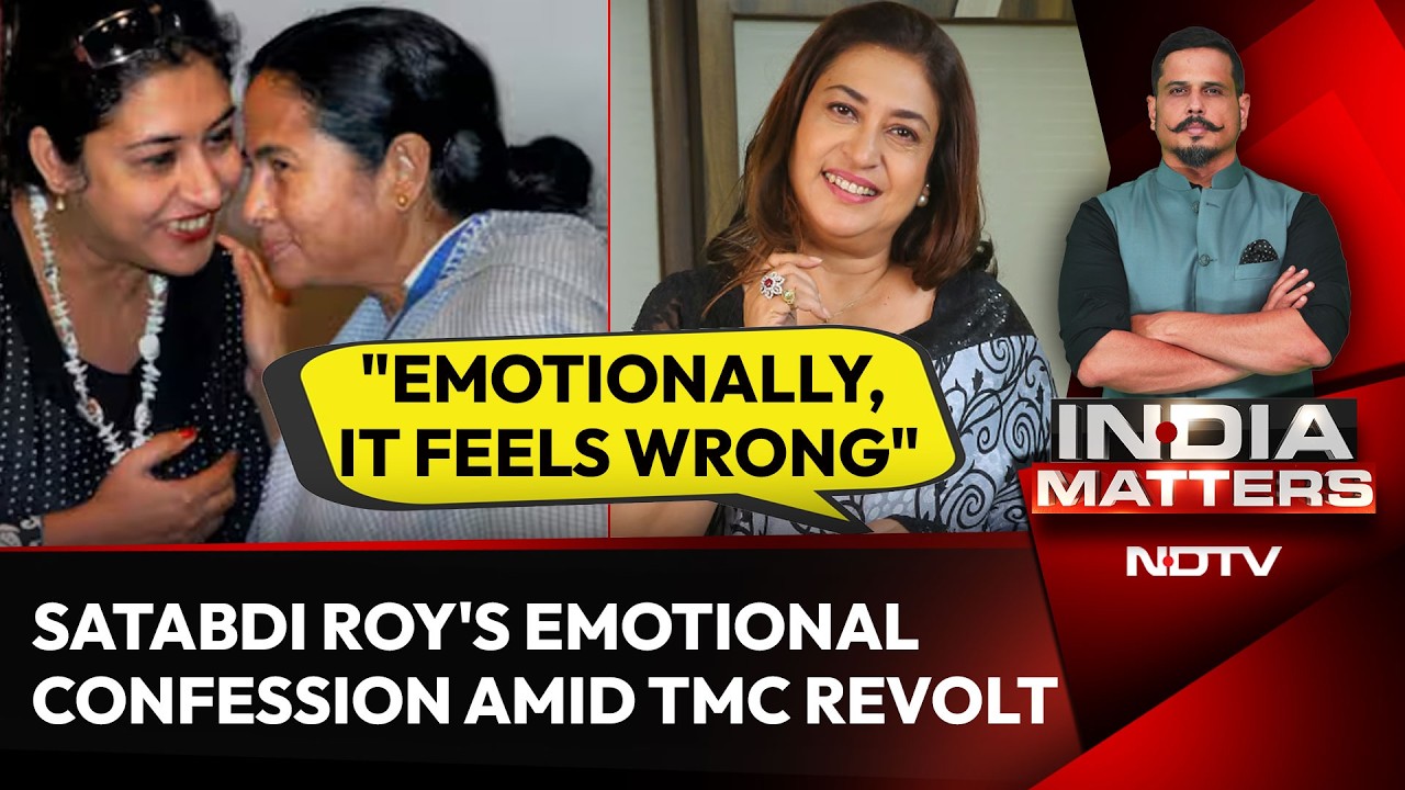 "Emotionally, It Feels Wrong": Satabdi Roy's Emotional Confession Amid TMC Revolt