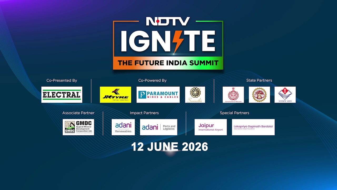 NDTV Ignite: The Future India Summit 2026 | June 12