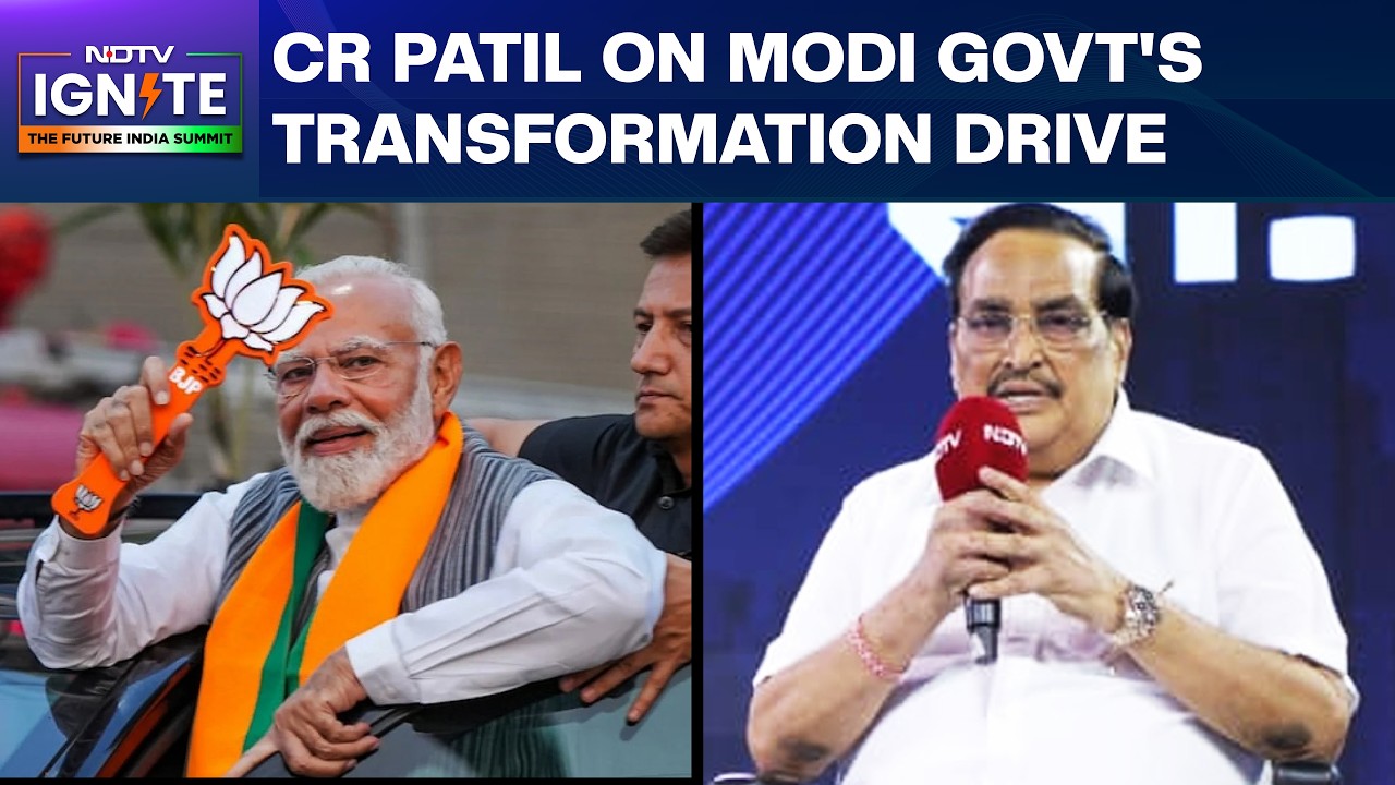 From Water Scarcity To Tap Connections: CR Patil On Modi Govt's Transformation Drive