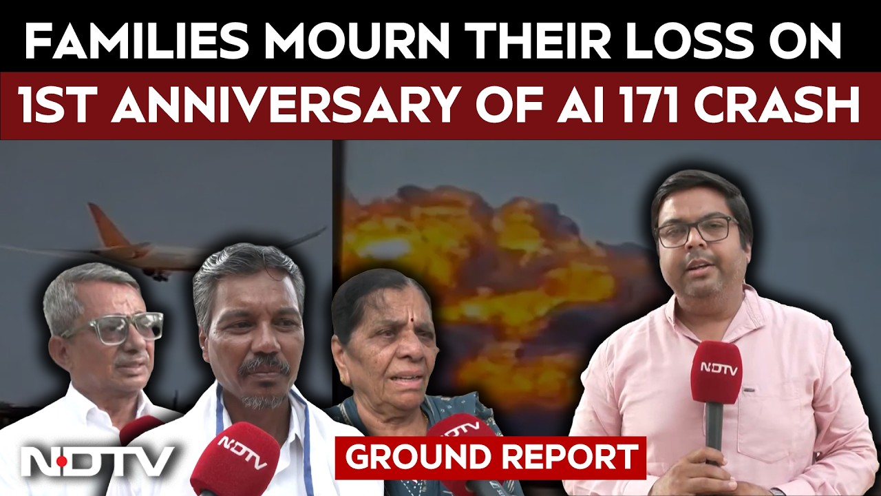 AI 171 Crash: Victim Families Mourn Their Loss On 1st Anniversary Of Ahmedabad Plane Crash