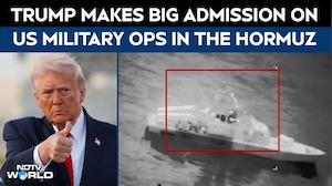 US Iran War: "We've Been Taking Out Many Ships In The Strait Of Hormuz": Trump's Big Admission