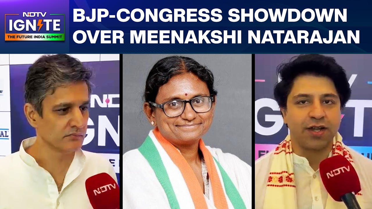 BJP-Congress Showdown Over Meenakshi Natarajan's Rajya Sabha Nomination Rejection