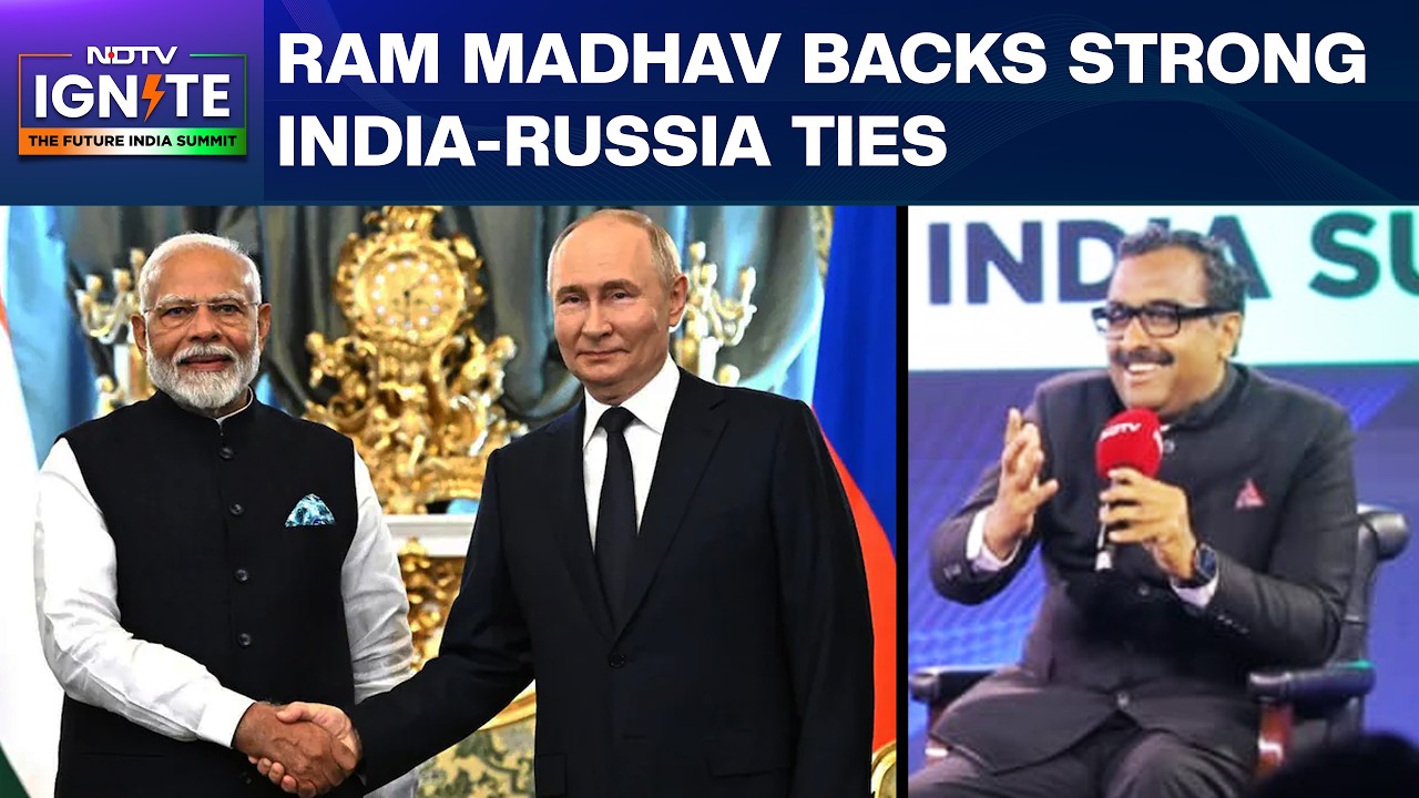 "Russia Remains A Trusted And Reliable Partner For India": Ram Madhav