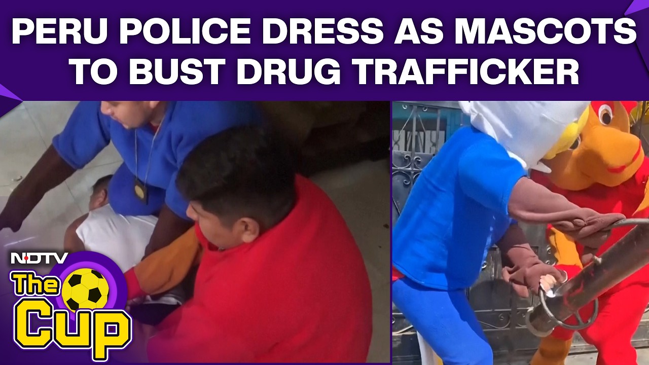 Football World Cup 2026: Peru Police Dress As FIFA World Cup Mascot To Bust Drug Trafficker