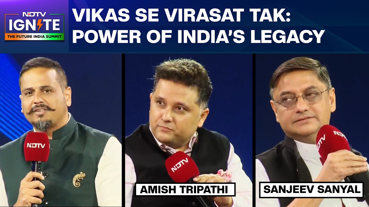 Virasat Se Vikas Tak: Sanjeev Sanyal, Amish Tripathi On Power Of India's Legacy