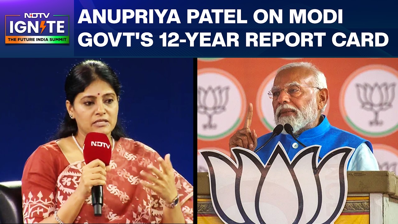 Anupriya Patel On Modi Govt's 12-Year Report Card