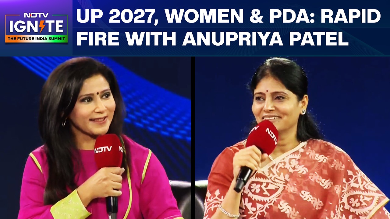 Anupriya Patel | UP 2027, Women & PDA: Rapid Fire With Union Minister Anupriya Patel