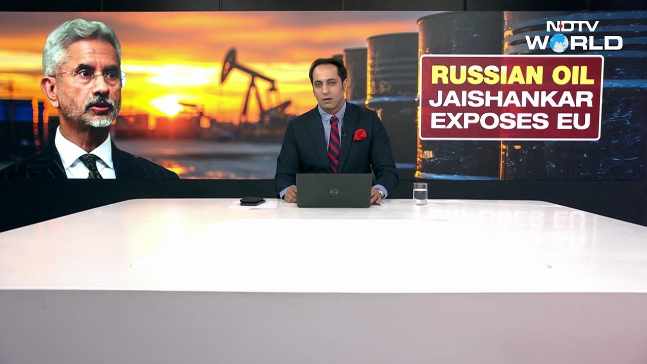 Jaishankar Demolishes Europe's Hypocrisy | Strong Rebuttal on Russian Oil Row