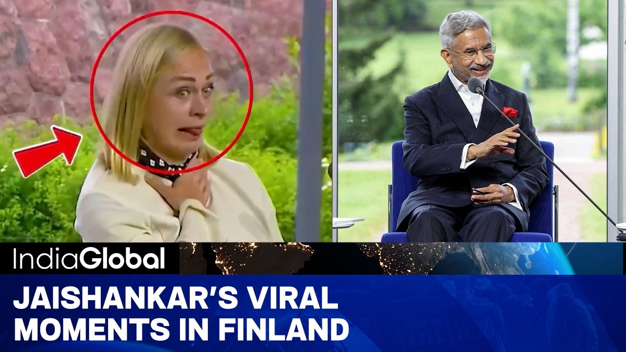 Finland: EAM Jaishankar's Witty-Responses Get The Room Laughing