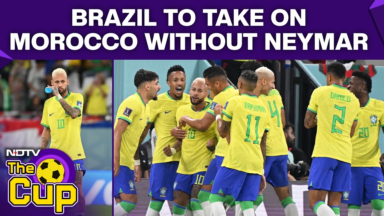 Brazil Suffer Big Blow, To Face Morocco In Its World Cup Opener Without Neymar