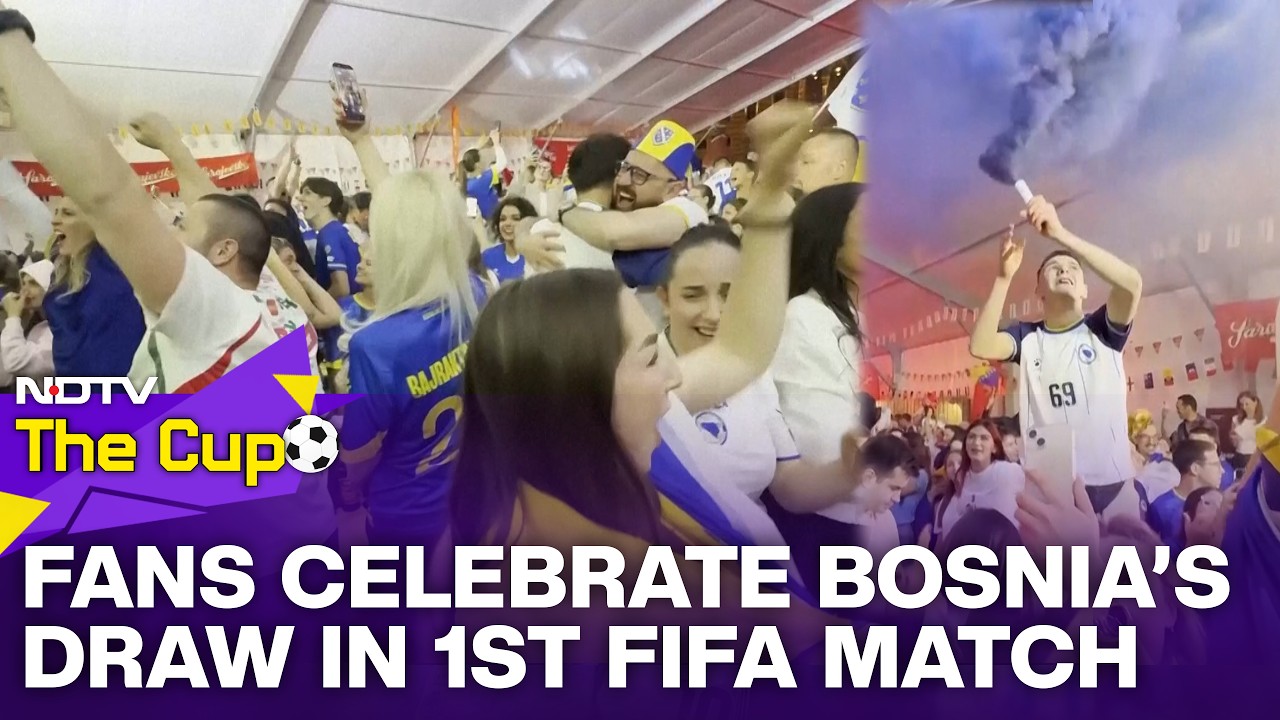 FIFA World Cup 2026 | Fans Celebrate In Sarajevo As Bosnia Draws In First World Cup Match