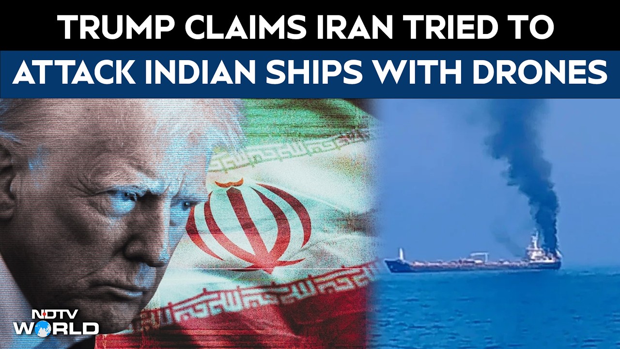 Oil Tanker Attack | Trump Claims Iran Tried To Attack Indian Ships With Drones, Slams Deal 'Leak'