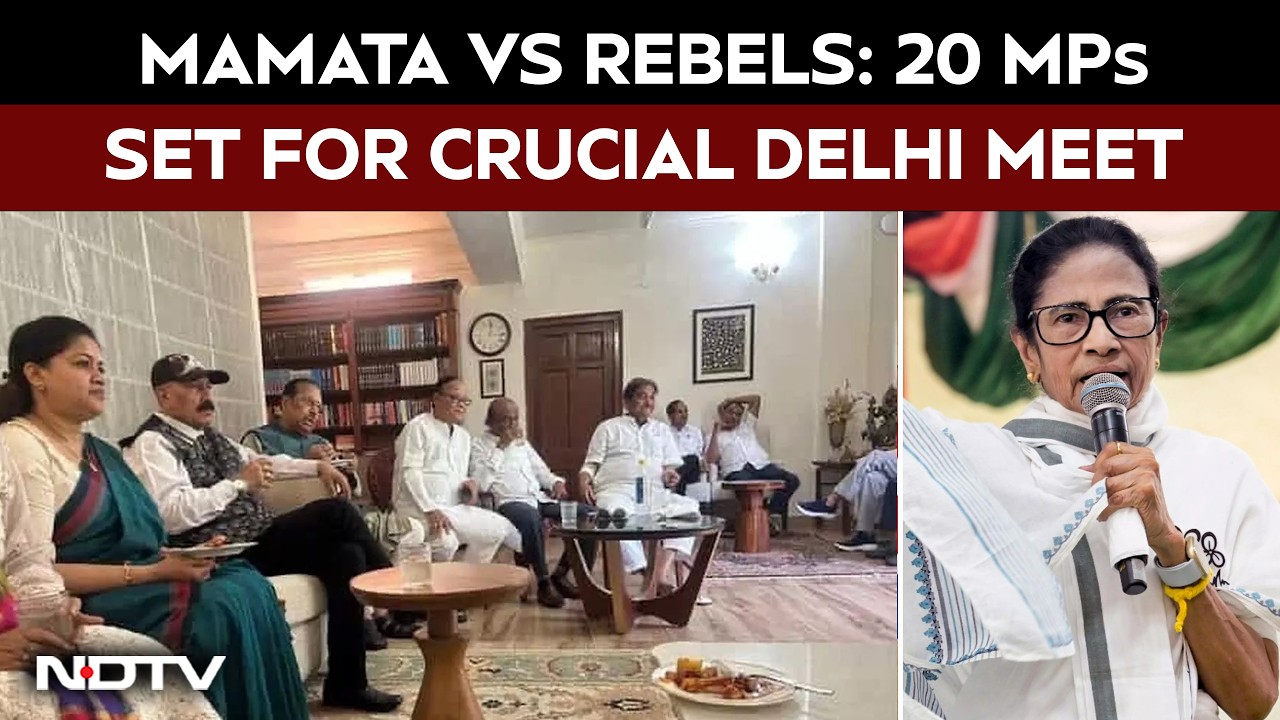 TMC Rebellion News: Mamata vs Rebels: 20 MPs Set For Crucial Delhi Meet