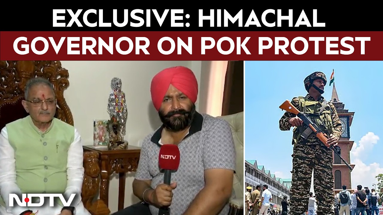 "Pak Heading Towards Disintegration": Himachal Governor Kavinder Gupta On PoJK Unrest | Exclusive