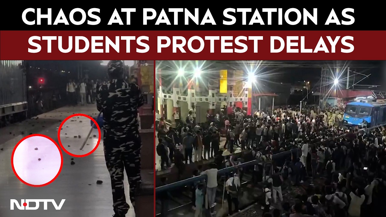 Bihar Student Protests: Stone Pelting At Patna Station As Exam-Bound Students Protest Delays