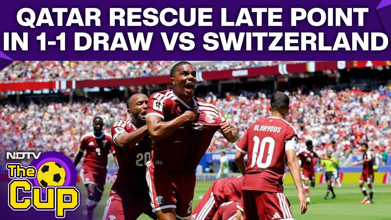 Video: FIFA World Cup 2026 | Qatar Hold Switzerland 1-1 in Dramatic Stoppage-Time Finish
