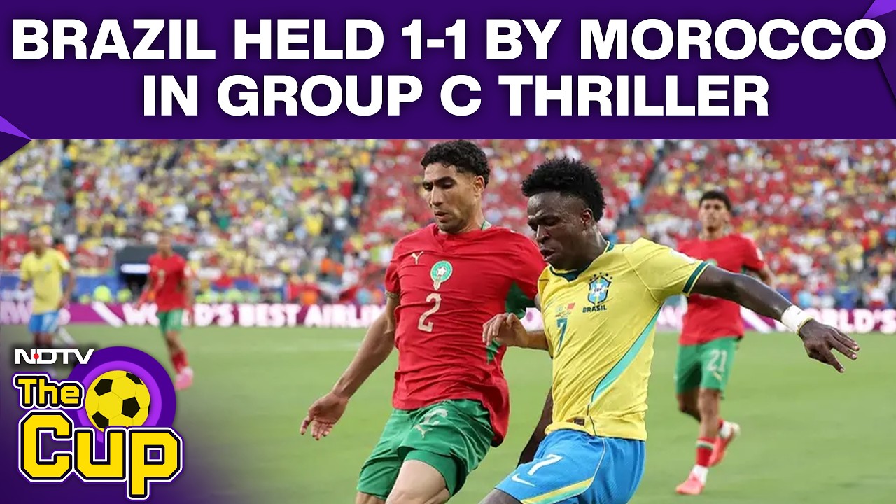 FIFA World Cup 2026 Match | Morocco and Brazil Deliver 1-1 Thriller in World Cup Clash
