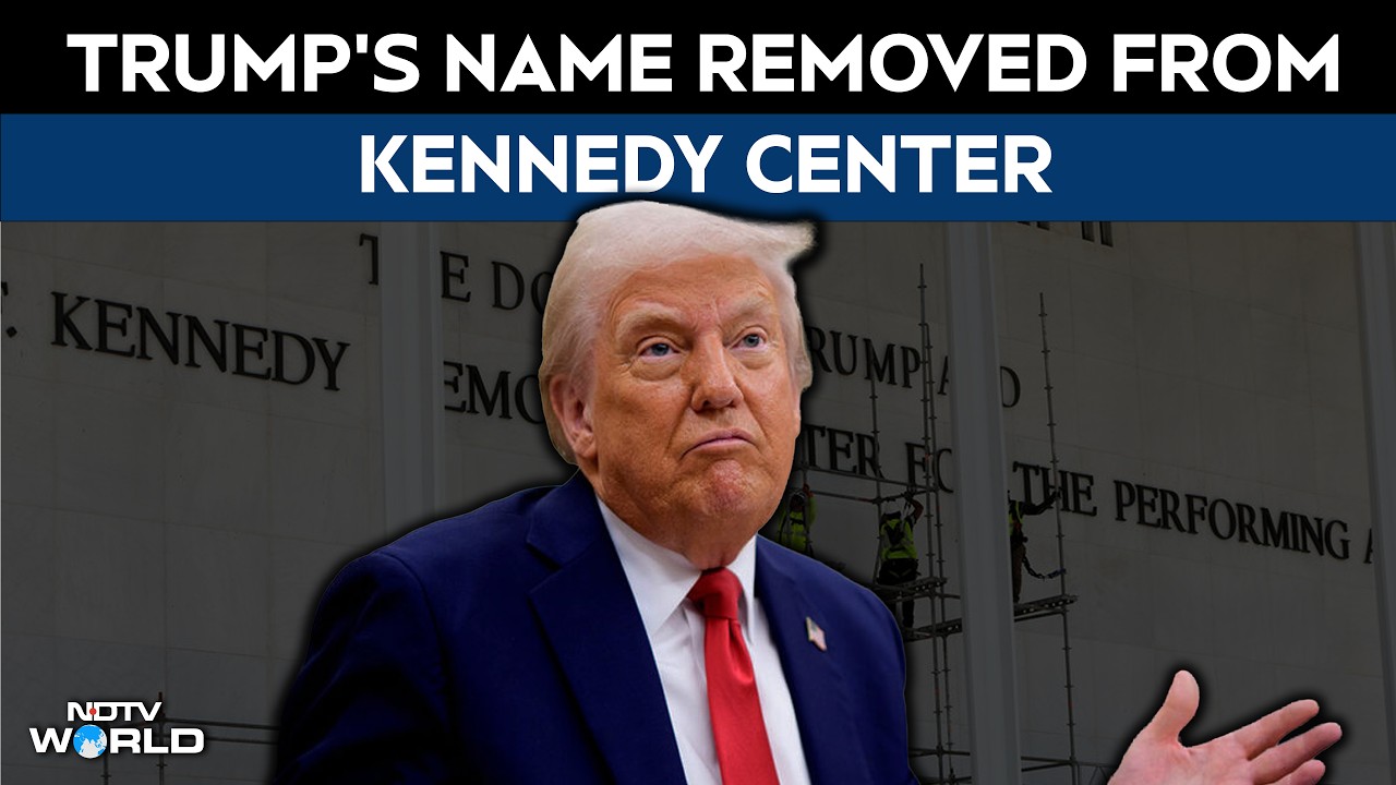 Trump's Name Removed from Kennedy Center After Court Order