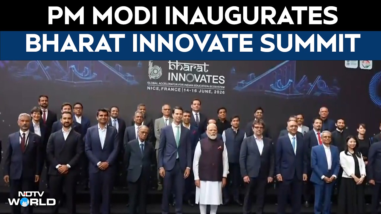 PM Modi In France | PM Modi Inaugurates The Bharat Innovate Summit