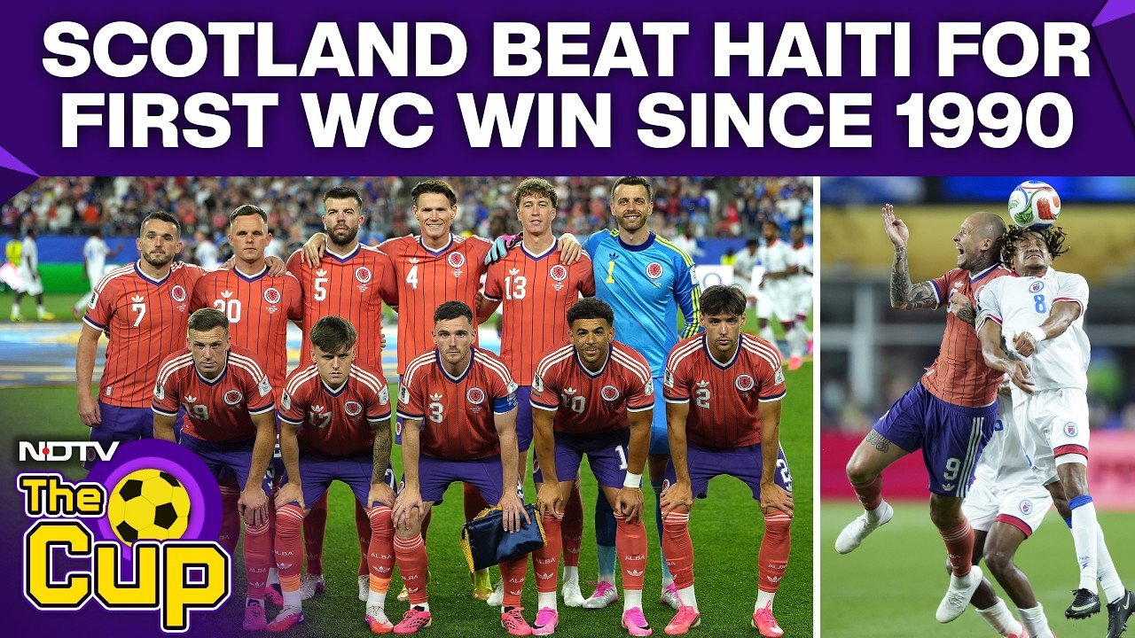 Scotland Beat Haiti 1-0, Secure First World Cup Win Since 1990