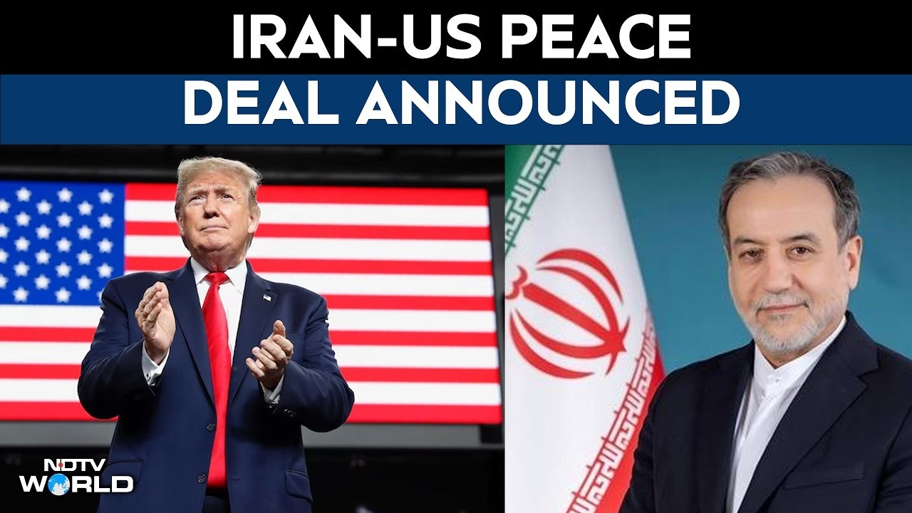 Trump Announces Iran Peace Deal, Strait Of Hormuz To Reopen