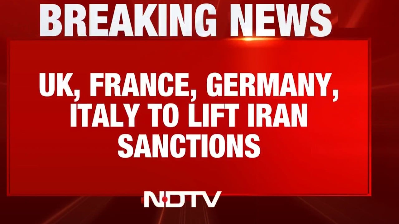 Iran US Peace Deal News | Germany, Italy, France, UK Say Ready To Lift Sanctions On Iran